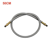 1Pc Braided-Tube For 35cm-62cm Outdoor Camping Stove Extension Tube Braided-Tube Hose Gas Tank Accessories Stainless Steel Tubes