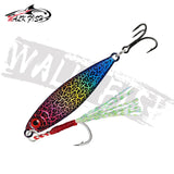 WALK FISH Super Quatity Metal Casting Jig 7g-10g-15g-20g-25g-30g Shore Drag Cast Jigging Spoon Fishing Lure Artificial Bait
