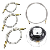 1Pc Braided-Tube For 35cm-62cm Outdoor Camping Stove Extension Tube Braided-Tube Hose Gas Tank Accessories Stainless Steel Tubes