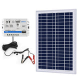 ACOPOWER 25W 12V Solar Kit with 5A Charge Controller