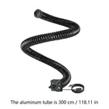 Foldable Vehicle A/C Vent Extender for Rear-Seat Airflow