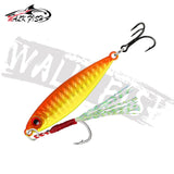 WALK FISH Super Quatity Metal Casting Jig 7g-10g-15g-20g-25g-30g Shore Drag Cast Jigging Spoon Fishing Lure Artificial Bait