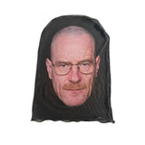 Cosplay 3D Printed Kanye Mask Stretch Mesh Full Face Mask Men Women Role Play Headdress Halloween Masquerade Balaclava Headdress