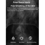 Mask Winter Warm Balaclava Motorcycle Half Face Mask Windproof Fleece Cycling Cap Sport Scarf Ski Bicycle Running