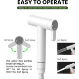 RV Bidet Sprayer – All Metal, RV Handheld Bidet with Water Hose & RV Fitting, Wall-Mount Toilet Sprayer for Motorhomes, Fifth Wh