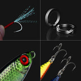 WALK FISH Super Quatity Metal Casting Jig 7g-10g-15g-20g-25g-30g Shore Drag Cast Jigging Spoon Fishing Lure Artificial Bait