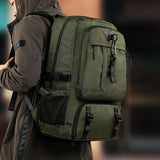 USB Men Travel Bag Traveling Boarding Backpack Outdoor Sports Luggage Rucksack 50L 60L 80L Shoulder Bag Turist Trip Camping Bag