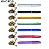 Outdoor Portable Mini Pen Fishing Rod Telescopic Pocket Pen Fishing Rod Mini Fishing Reel  Fishing Accessories