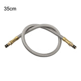 1Pc Braided-Tube For 35cm-62cm Outdoor Camping Stove Extension Tube Braided-Tube Hose Gas Tank Accessories Stainless Steel Tubes