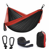 Double Camping Hammock with Tree Straps