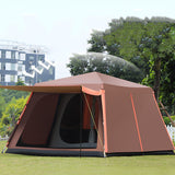 Large Double-Layer Automatic Family Camping Tent
