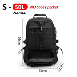 USB Men Travel Bag Traveling Boarding Backpack Outdoor Sports Luggage Rucksack 50L 60L 80L Shoulder Bag Turist Trip Camping Bag