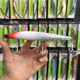 9119 LURETV SAME STYLEXM-145N Crazy Scale Mino Water Surface System Long throw Roadside False Bait, Seabass Hard Bait