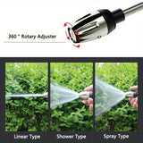 RV & Car Wash Hose Spray Nozzle – Foam or Standard Options