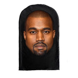Cosplay 3D Printed Kanye Mask Stretch Mesh Full Face Mask Men Women Role Play Headdress Halloween Masquerade Balaclava Headdress