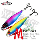 WALK FISH Super Quatity Metal Casting Jig 7g-10g-15g-20g-25g-30g Shore Drag Cast Jigging Spoon Fishing Lure Artificial Bait