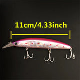 9106 LURETV Japan original imported ima same style Emma lure fishway Gyodo series 110MD floating bait Mino