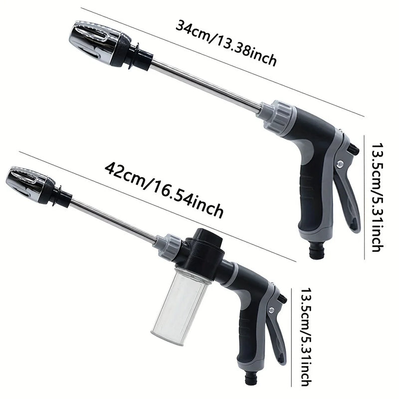 RV & Car Wash Hose Spray Nozzle – Foam or Standard Options