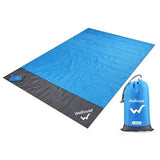 Water-Resistant 82 × 78-Inch Beach & Picnic Blanket