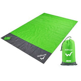 Water-Resistant 82 × 78-Inch Beach & Picnic Blanket