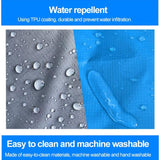 Water-Resistant 82 × 78-Inch Beach & Picnic Blanket