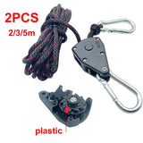 Camping Rope Ratchet Tie-Down Set