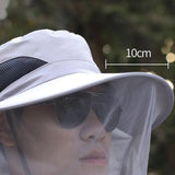 Wide-Brim Sun & Insect Protection Hat