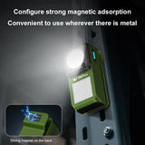 Magnetic Clip LED Outdoor Flashlight
