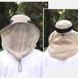 Wide-Brim Sun & Insect Protection Hat