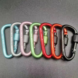 Locking Aluminum Gear Carabiner