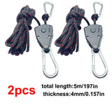 Camping Rope Ratchet Tie-Down Set