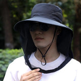 Wide-Brim Sun & Insect Protection Hat