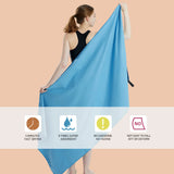 Quick-Dry Microfiber Camping & Travel Towel