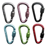 Locking Aluminum Gear Carabiner