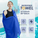Quick-Dry Microfiber Camping & Travel Towel