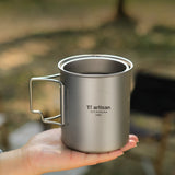 Lightweight Titanium Camping Cup
