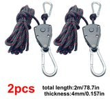 Camping Rope Ratchet Tie-Down Set