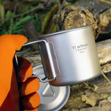 Lightweight Titanium Camping Cup