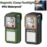 Magnetic Clip LED Outdoor Flashlight