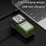 Magnetic Clip LED Outdoor Flashlight
