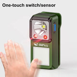 Magnetic Clip LED Outdoor Flashlight