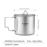 Lightweight Titanium Camping Cup