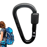 Locking Aluminum Gear Carabiner