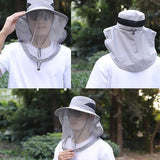 Wide-Brim Sun & Insect Protection Hat