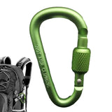 Locking Aluminum Gear Carabiner