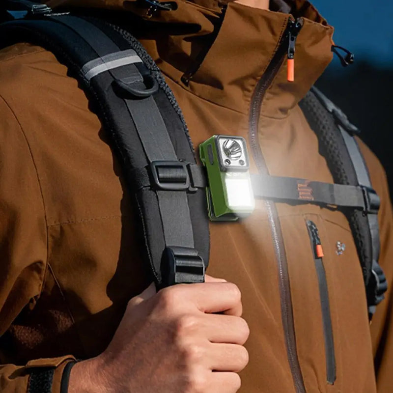 Magnetic Clip LED Outdoor Flashlight