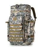 Large Climbing Bag For Men Backpack Trekking Hiking Camping Travel Outdoor Tactical Molle Sports Luggage Pack Travel  Rucksack