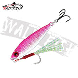WALK FISH Super Quatity Metal Casting Jig 7g-10g-15g-20g-25g-30g Shore Drag Cast Jigging Spoon Fishing Lure Artificial Bait