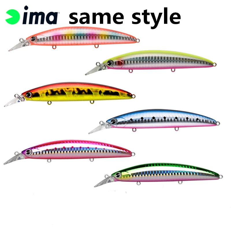 9106 LURETV Japan original imported ima same style Emma lure fishway Gyodo series 110MD floating bait Mino