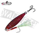 WALK FISH Super Quatity Metal Casting Jig 7g-10g-15g-20g-25g-30g Shore Drag Cast Jigging Spoon Fishing Lure Artificial Bait